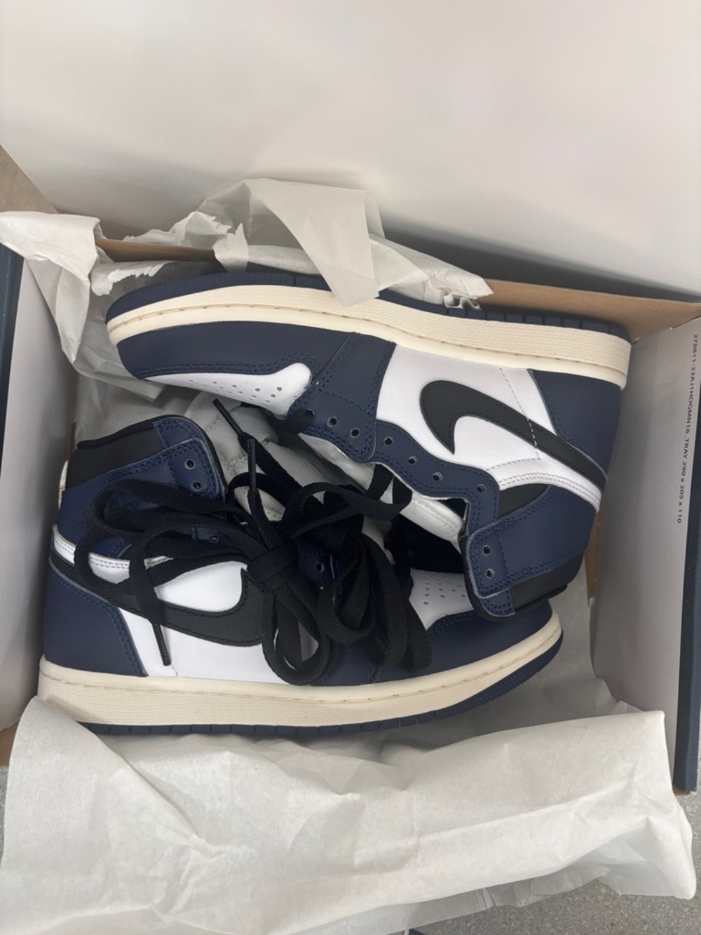 Nike Air Jordan 1 Retro High - White Navy Black